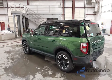 2024 Ford Bronco Sport Outer Banks z USA, uszkodzony, nr VIN 3FMCR9C64RRE64232